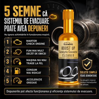 Soluție Curățare Catalizator și Sistem de Evacuare - Recâștigă Puterea Mașinii Tale