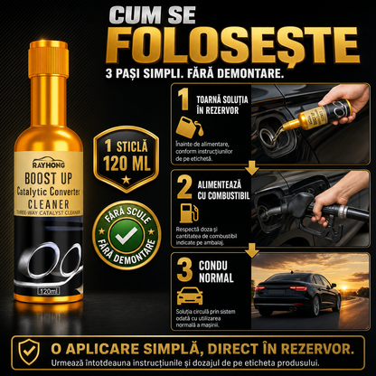 Soluție Curățare Catalizator și Sistem de Evacuare - Recâștigă Puterea Mașinii Tale